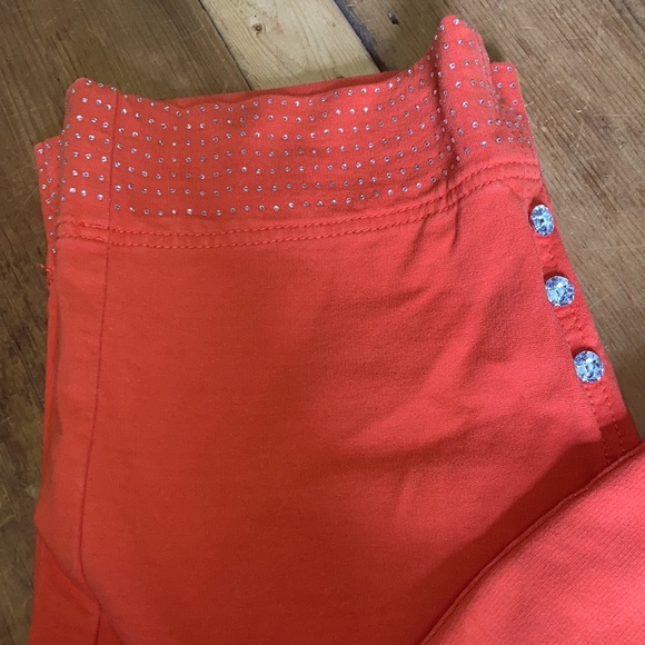 Orange Capri Pants - Picture 2 of 7